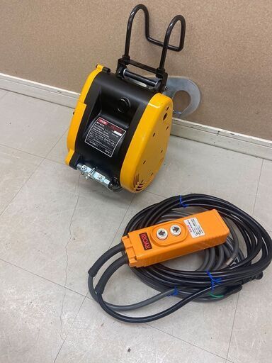 RYOBI リョービ 電動ウインチ 小型 最大吊揚荷重60kg 揚程20m WI-61C (D5619mkxY)