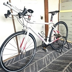 27インチロードバイク、SHIMANO、SORAコンポ18段変速...