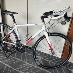 27インチロードバイク、SHIMANO、SORAコンポ18段変速、超軽量