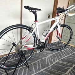 27インチロードバイク、SHIMANO、SORAコンポ18段変速、超軽量