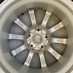 タイヤ ダンロップ WINTER MAXX SJ8 215/60R17 96Q 9.5分山 4本 スタッドレス ECO FORME 17×7J +45 5H ホイール付き