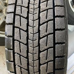 タイヤ ダンロップ WINTER MAXX SJ8 215/60R17 96Q 9.5分山 4本 スタッドレス ECO FORME 17×7J +45 5H ホイール付き