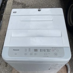 【美品】2023年製 Panasonic 洗濯機 Panasonic☆2023年製☆5kg容量☆美品☆お買得洗濯機☆ (いち