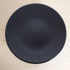 ◇シンプルな器◇光洋陶器 パティオ  黒いマットな平皿 × 一枚 