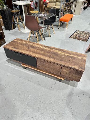 ★テレビボード★ 一生紀 スピアーズTVボード ローボード 木目調 ヴィンテージ W150cm テレビ台 テレビラック