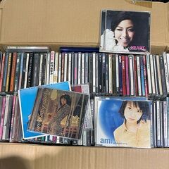 まとめて段ボール一箱！古いJ-POP　中古CD枚数不明