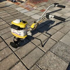 耕運機　畑起こし