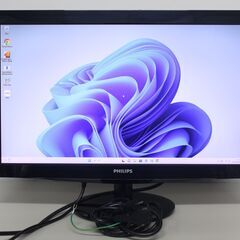 【ネット決済・配送可】PHILIPS/フルHD液晶モニター/22...