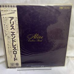 昭和レトロレコード☆LP レコード 帯 2枚組 ALICE アリ...