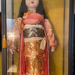 高さ93cm市松人形　金襴緞子