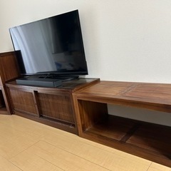 バリ産木製チェスト、テレビボード