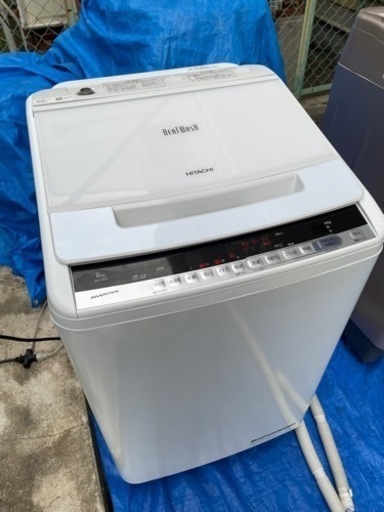 HITACHI  洗濯機 8kg  BW-V80C 0406-90