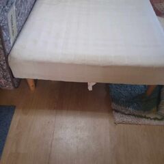 Single bed and soft mattress 
