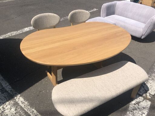 日本家具産業振興会 ダイニングセット 「わが家のダイニングセット」シリーズ 北欧風 家具 テーブル チェア ベンチ