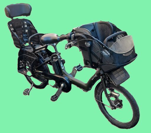 ｄ16土日もお子様と土足のまま、いろいろなタイプの電動自転車のご試乗可能です。  バカ良心的な電動自転車屋　安心の無料保証、点検サービス付き  ２０インチ、チャイルドシート、２人乗り、３人乗り、１人乗り電動自転車  電動自転車・リサイクル専門店　　ご試乗をしてから、ご購入できます。  後ろチャイルドシートをかごに変更して、１人乗りにもできます。  バッテリーは新品の９０％以上の性能です。  １回の充電で３０Ｋｍ以上走行可能でコンディション良好です。  電動自転車、在