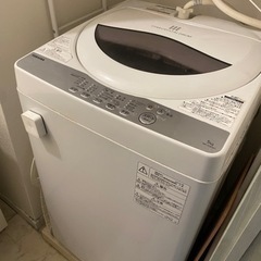 【中古】　東芝　洗濯機　5kg　AW-5G6(W)　グランホワイ...