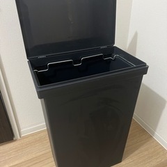 無印良品　ゴミ箱　黒〜4/20まで、過ぎたら廃棄