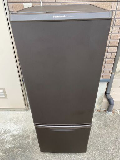 【糸島市内送料無料】　2019年　パナソニック Panasonic NR-B17BW-T [冷蔵庫 168L 右開き 2ドア マットビターブラウン]