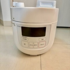 4/24まで【ジャンク品】shiroca 電気圧力鍋