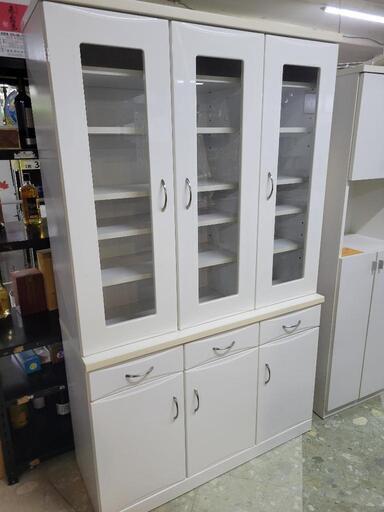 新生活SALE】食器棚 中古 リサイクルショップ宮崎屋住吉店24.4.6k