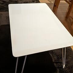 白いテーブル　　家具 オフィス用家具 机