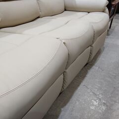 ニトリ｜抗ウイルスNシールド｜テーブル付｜3人掛｜電動リクライニングソファ