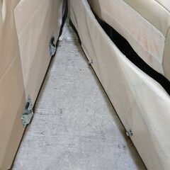 ニトリ｜抗ウイルスNシールド｜テーブル付｜3人掛｜電動リクライニングソファ