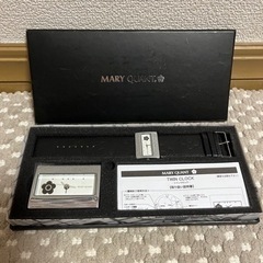 5月中お取引できる方！未使用　MARY QUANT  腕時計と置時計