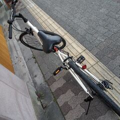 Cream[クリーム]700c シティークロスバイク 7speed/クリーム