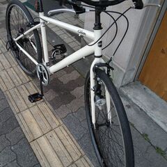Cream[クリーム]700c シティークロスバイク 7speed/クリーム