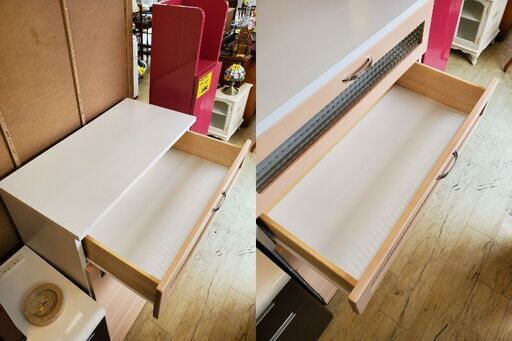 A 欅調のテーブル 組み木テーブル 作業机 作業台 引き取り歓迎