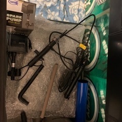 90cm 水槽 LEDライト　上部、外部濾過　フルセット