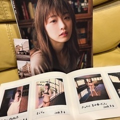 初版　高山一実　独白　写真集　ポラロイドZINE & 特製しおり付