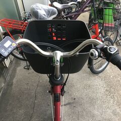 地域限定送料無料 パナソニック ビビ EX 16AH ラクイック 子供乗せ 赤 