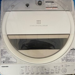 TOSHIBA 6kg 洗濯機引き取り限定価格