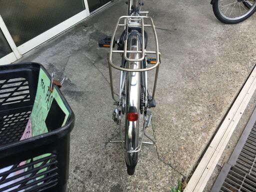 地域限定送料無料 ビビ SX バッテリー新品 シルバー 神戸市 電動自転車