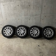 185/65R15ニッサン純正ホイール付き15インチタイヤ4本セット