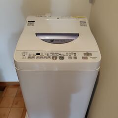 洗濯機：SHARP ES-TG55L