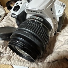 PENTAX K-30 一眼レフ カメラ 望遠レンズ付き ホワイト