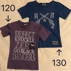 Ｔシャツ👕120&130