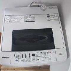 家電　HISENSE HW-T45A 2018年 洗濯機