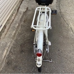 387 ブリヂストン新機種電動アシスト自転車POLKU26インチホワイト 