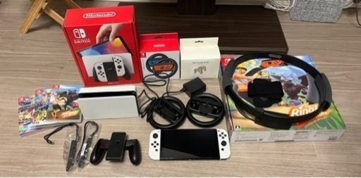 Switch本体有機ELホワイト　すぐ遊べるセット