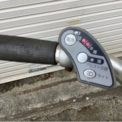 395  パナソニック電動アシスト自転車vivi26インチブルーアルミボディー