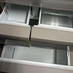 貴重な左開き□2017年製 東芝GR-K41GL 東芝冷凍冷蔵庫 VEGETA