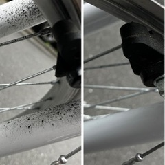 【美品】自転車 クロスバイク 6段変速