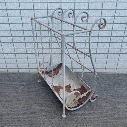 シャビーシック 傘立て ブロカント 玄関