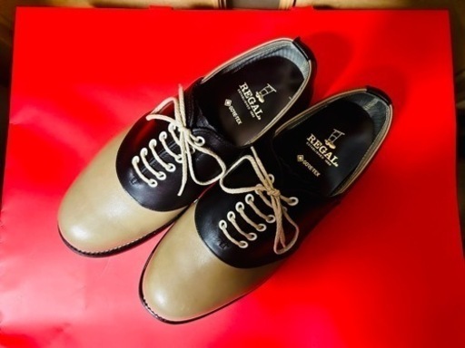 REGAL 03DRCD 25.5cm 極美品】REGAL ウィングチップ 革靴 03DR 25.5cm