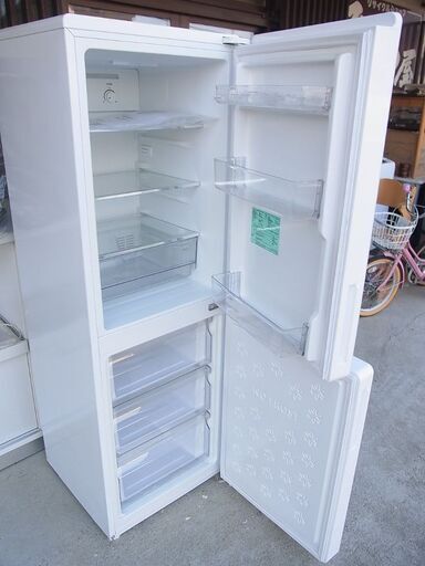 ハイアール 冷凍冷蔵庫 2ドア JR-GNF190E 2018年製 - 冷蔵庫 