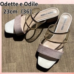 Odette e Odile サンダル　オデットエオディール　パ...